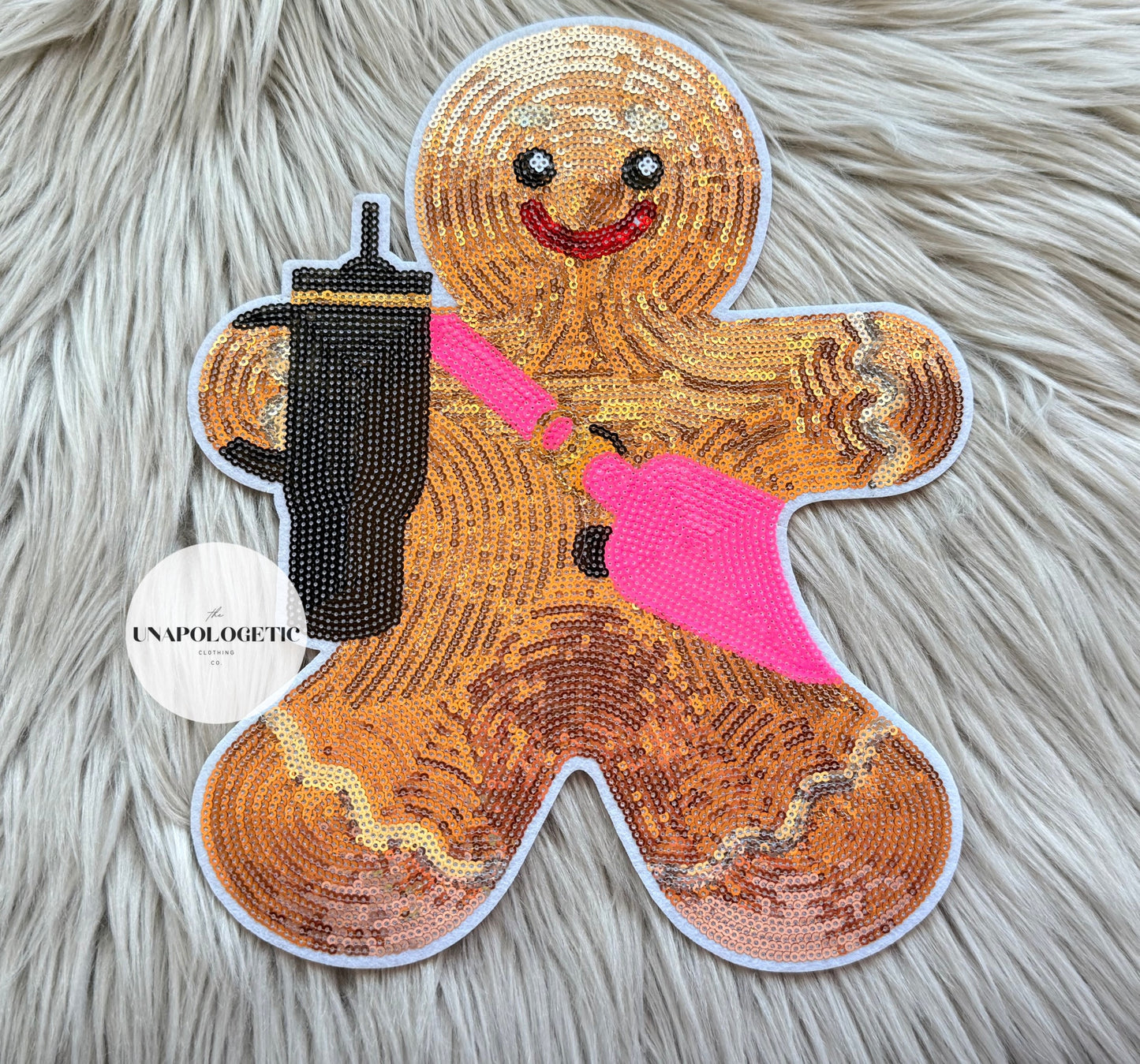 Boujee Gingerbread Sequin Patch PRE-ORDER- WS