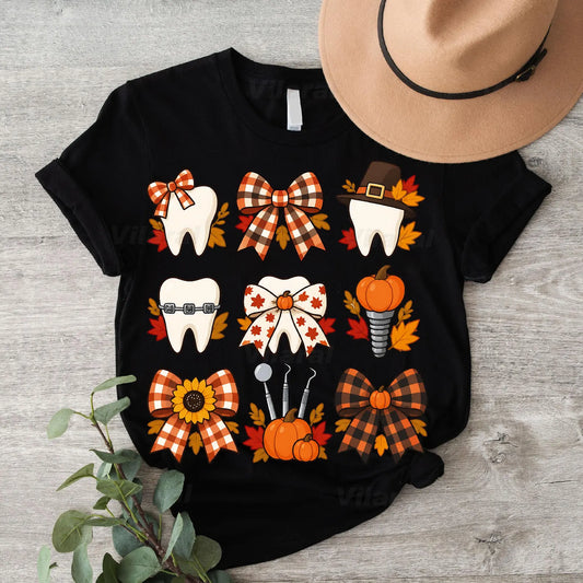 Fall Bows and Teeth