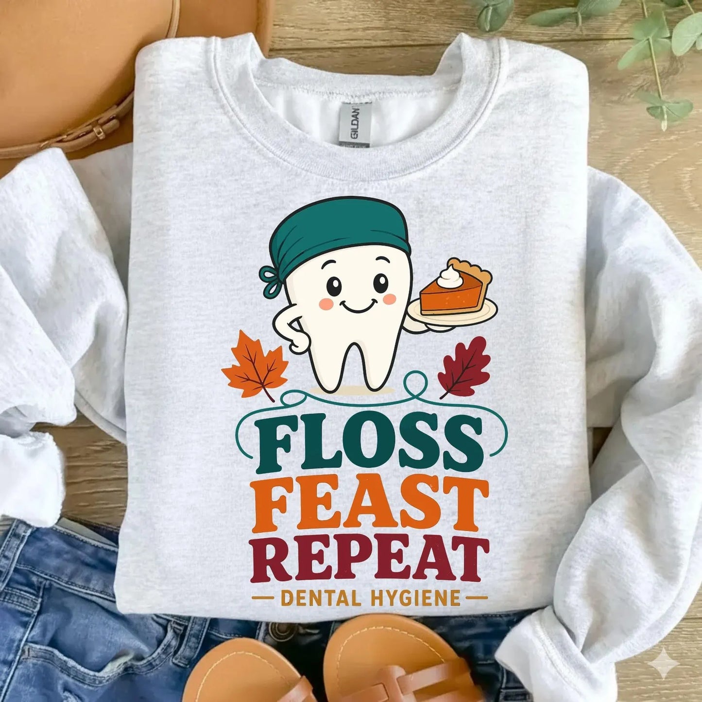 Floss Feast Repeat Dental Hygiene