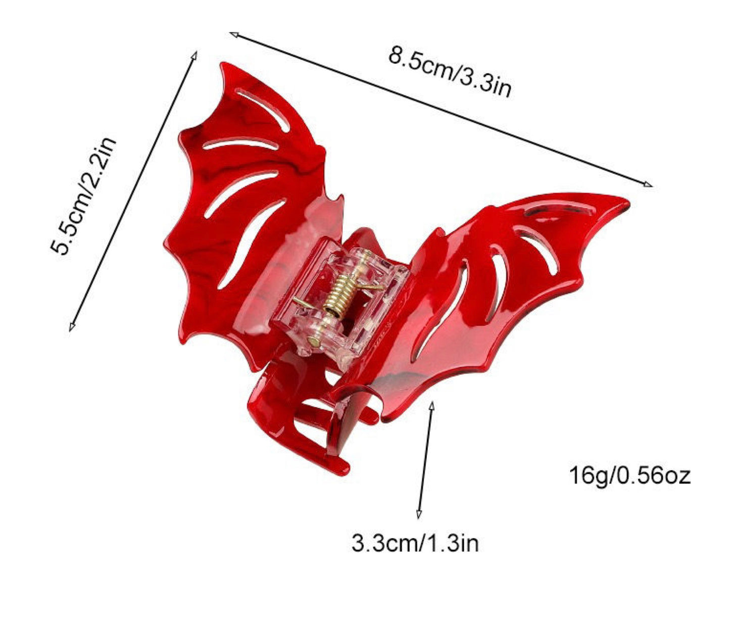 Bat Hair Clips -WS