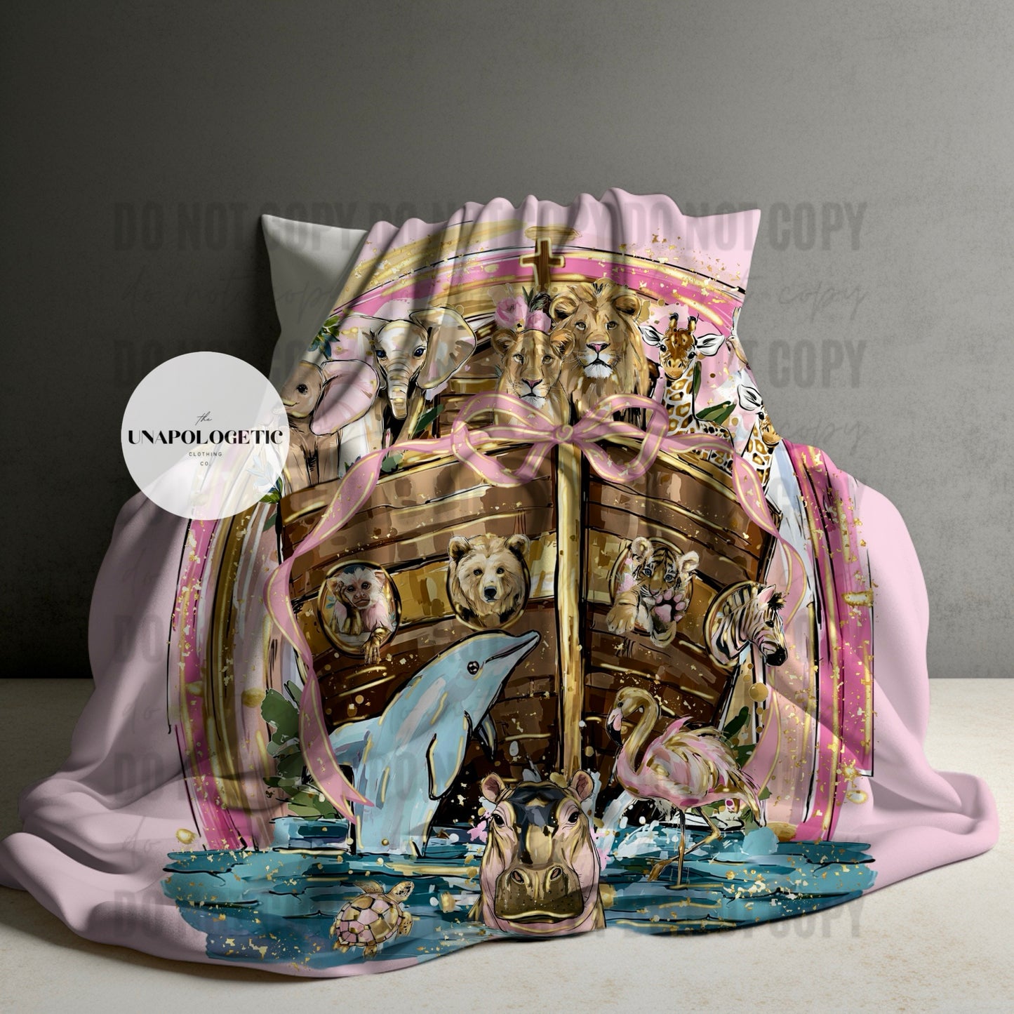 Noah's Ark Faith Blanket - WS