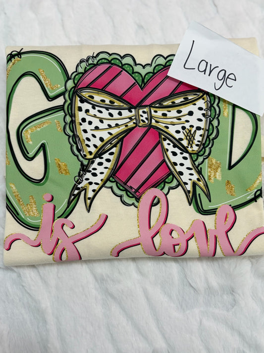 (GILDAN/TULTEX) TEE - LARGE - DESTASH