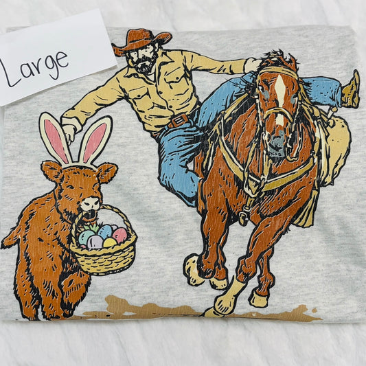 (GILDAN/TULTEX) TEE - LARGE - DESTASH