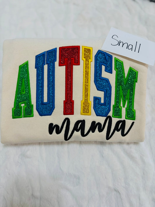 (GILDAN/JERZEES) EMBROIDERED SWEATSHIRT - SMALL - DESTASH