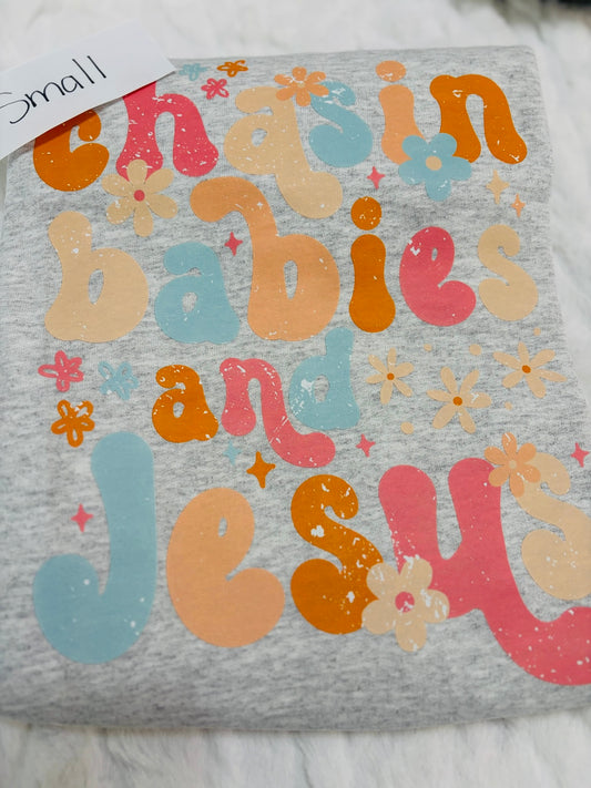 (GILDAN/JERZEES) SWEATSHIRT - SMALL - DESTASH