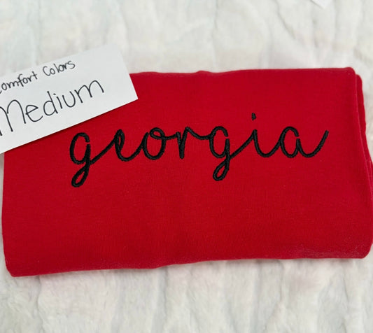COMFORT COLORS - EMBROIDERED - MEDIUM - DESTASH