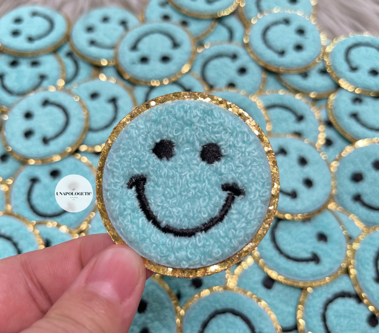 Happy Chenille Patch - WS