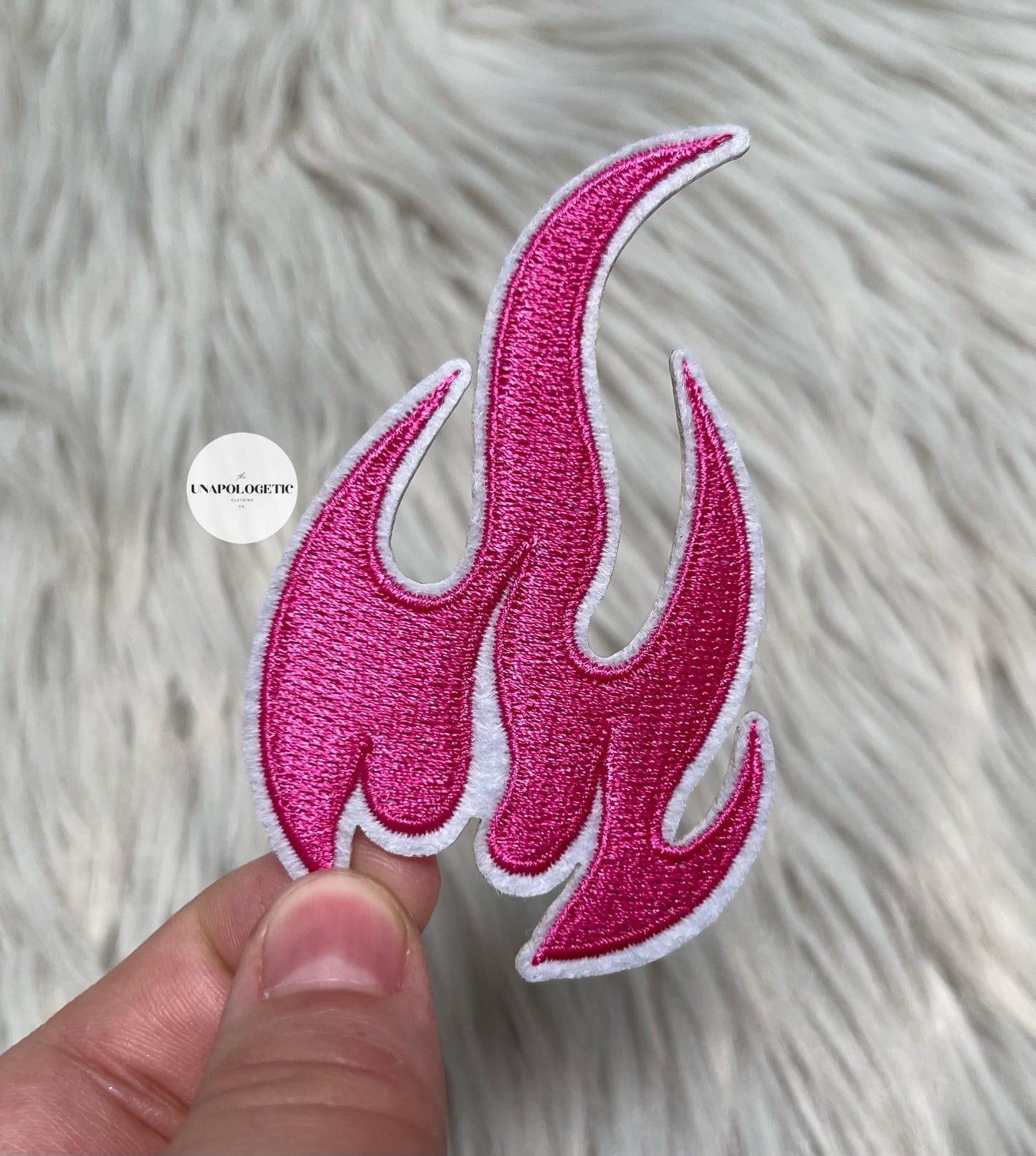 Flame Embroidered Patch - WS