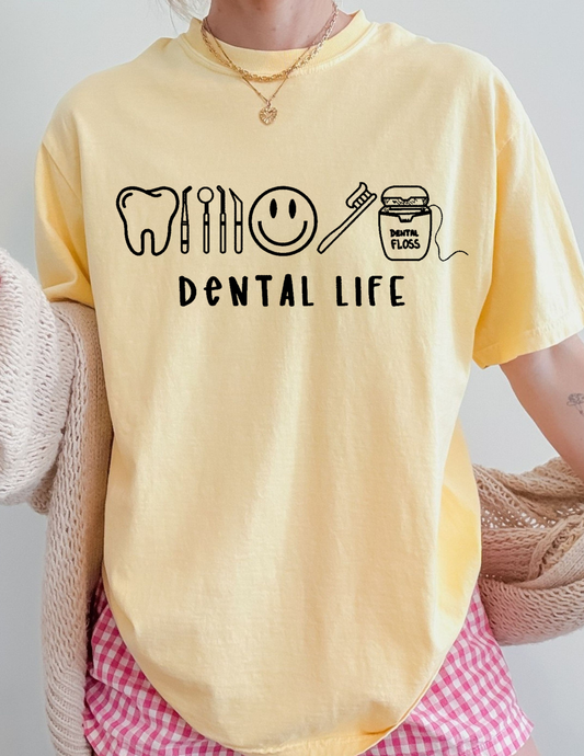 Embroidered Dental Life
