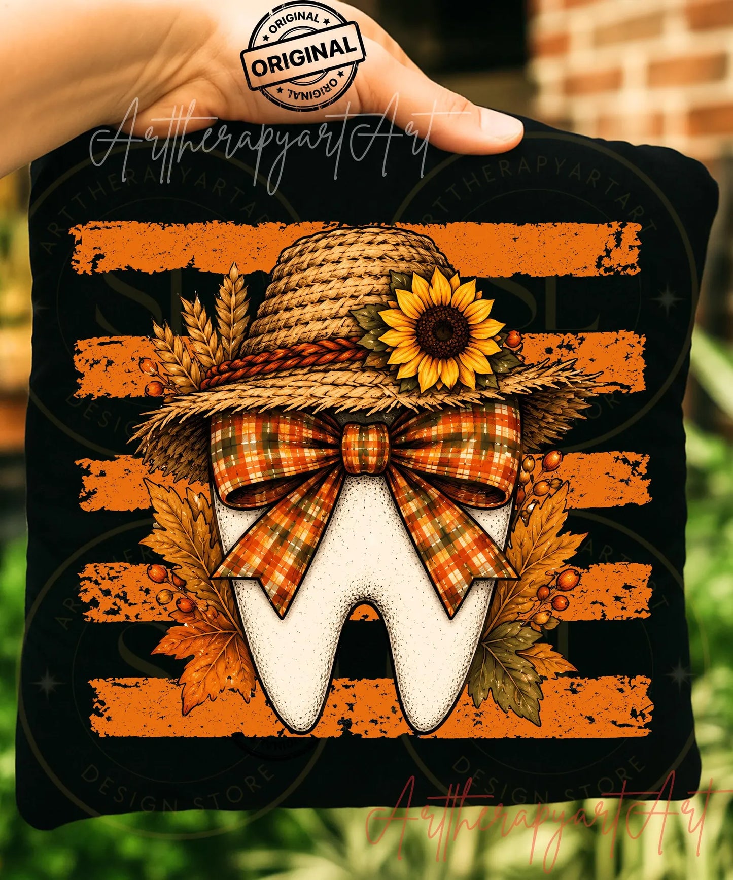 Sunflower Hat Fall Tooth