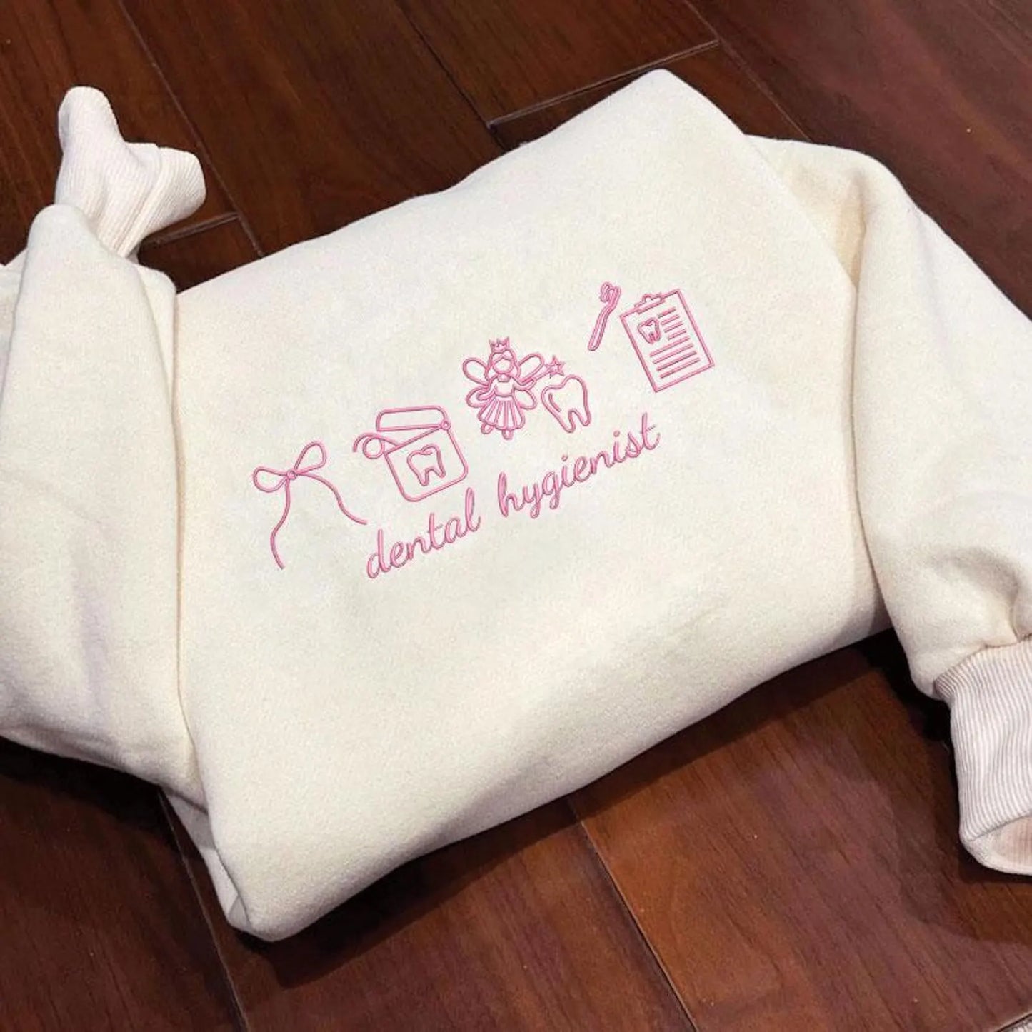 Embroidered Dental Hygienist Fairy