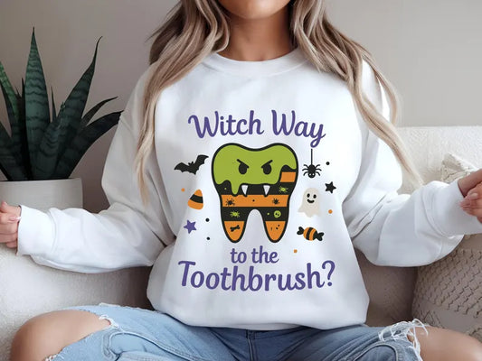 Witch Way To The Toothbrush