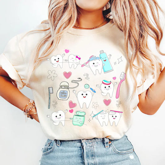 Scattered Dental Doodles