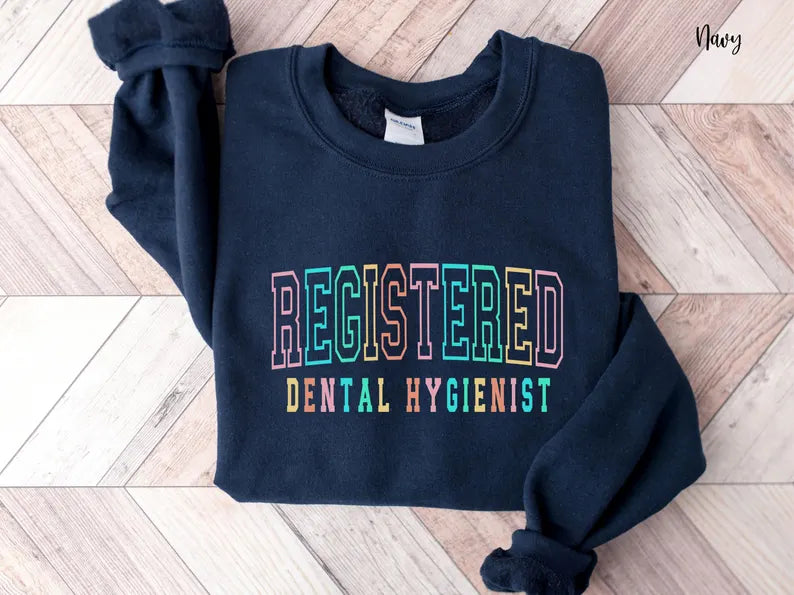 Colorful Registered Dental Hygienist